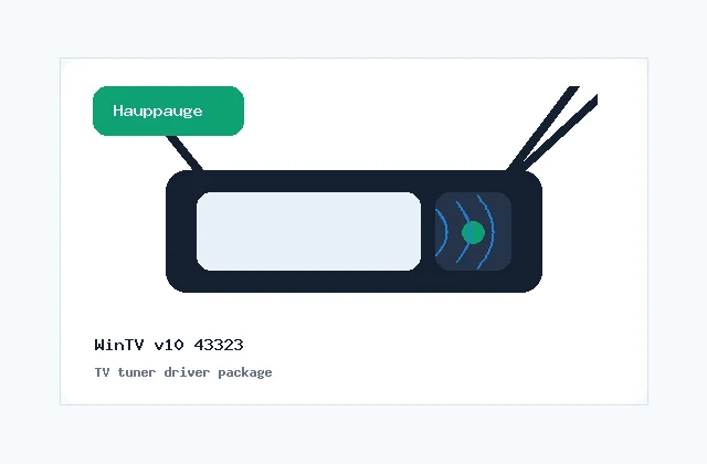 Hauppauge WinTV v10 43323 for Windows